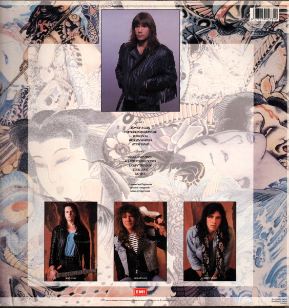 Bruce Dickinson - Tattooed Millionaire | EMI (EMC 3574) - 2