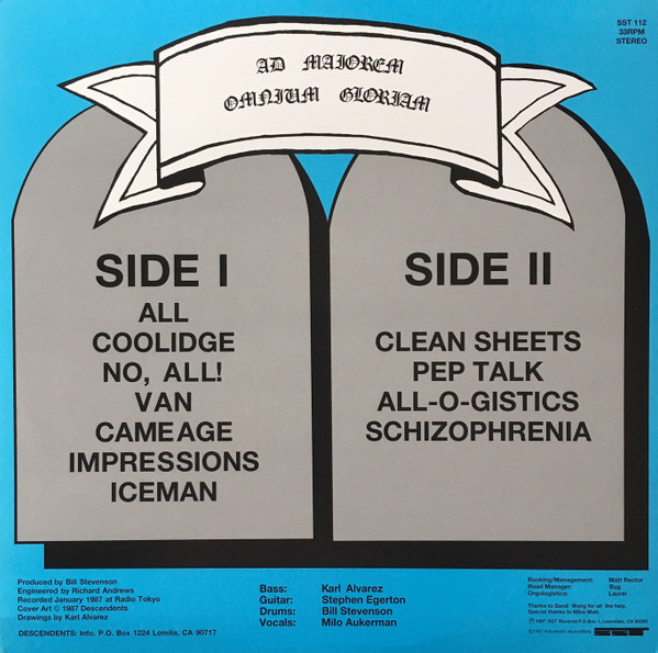 Descendents - All | SST Records (SST 112)