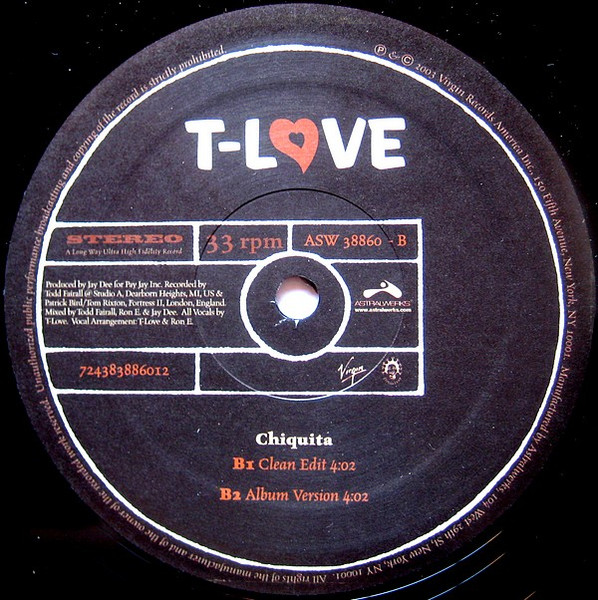 T Love - Who Smoked Sunshine? | Astralwerks (ASW 38860) - 3