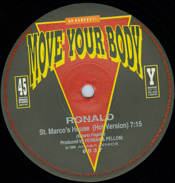 Ronald - St. Marco's House | Move Your Body (8037) - 2 Ronald - St. Marco's House | Move Your Body (8037) - 2