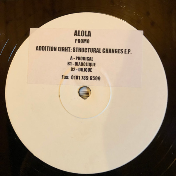 Edition Eight - Structural Changes E.P. | Alola (ALO 6007) - main