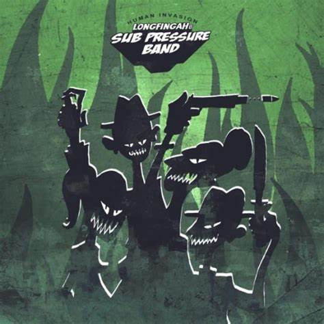 Longfingah & Sub Pressure Band - Human Invasion | GuerillJah Productions (GP021)
