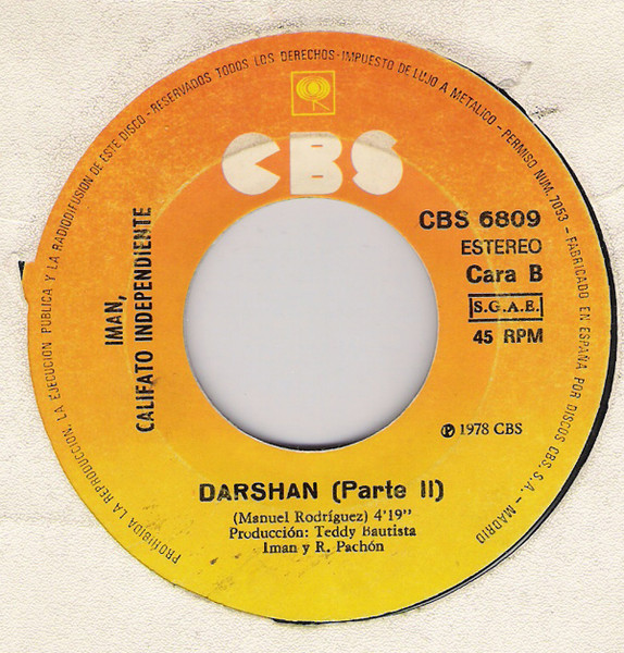 Imán, Califato Independiente - Darshan | CBS (CBS 6809) - 3
