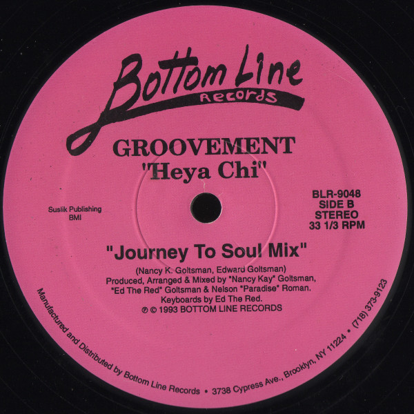 Groovement - Heya Chi | Bottom Line Records (BLR-9048) - 2