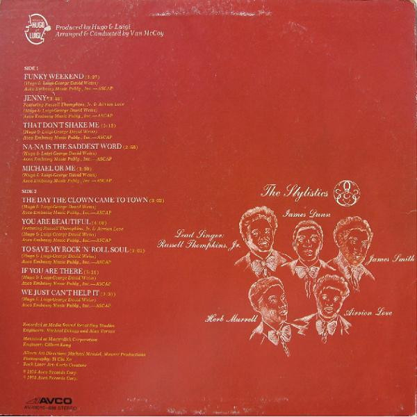 The Stylistics - You Are Beautiful | Avco (AV-69010-698) - 2