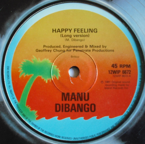 Manu Dibango - Happy Feeling | Island Records (12WIP 6672)