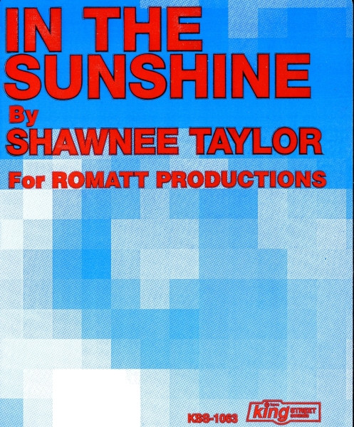 Shawnee Taylor - In The Sunshine | BPM King Street Sounds (KSS 1063) - 3