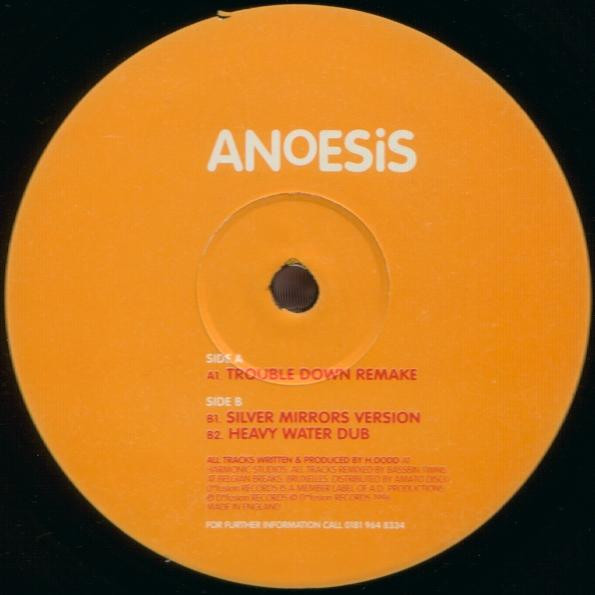 Anoesis - Remixes By Bassbin Twins | D*Fusion Records (DFR12012) - 2
