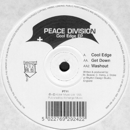 Peace Division - Cool Edge EP | Basement 282 (PT11) Peace Division - Cool Edge EP | Basement 282 (PT11)