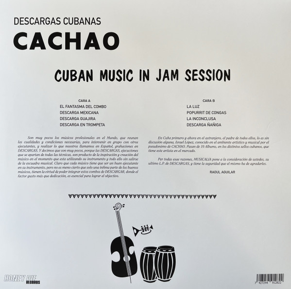 Cachao - Cuban Music In Jam Session | Honey Pie Records (HONEY092) - 2