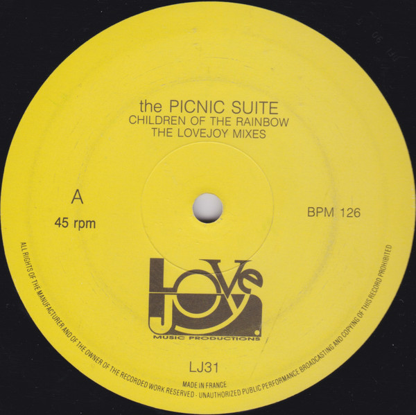 The Picnic Suite - Children Of The Rainbow / Virtual World | Lovejoy Music Productions (LJ31)