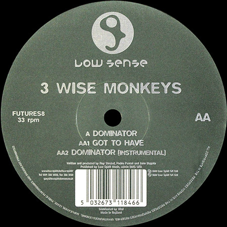 3 Wise Monkeys - Dominator | Low Sense (FUTURES8) - main