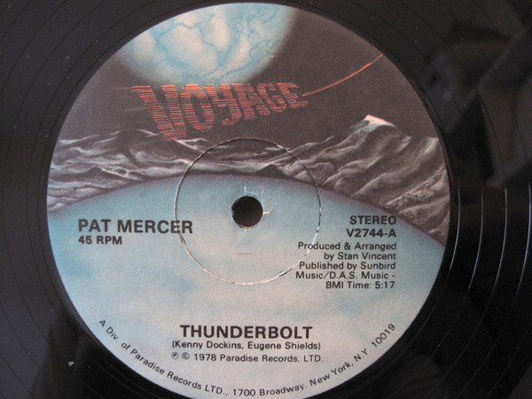 Pat Mercer / Doc, Aikens & Shields - Thunderbolt / Starvin For The Music | Voyage (V 2744) - main