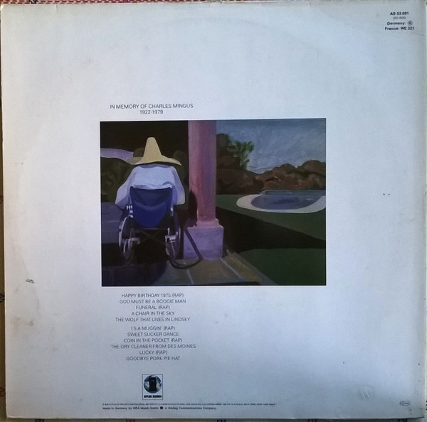 Joni Mitchell - Mingus | Asylum Records (AS 53091) - 2 Joni Mitchell - Mingus | Asylum Records (AS 53091) - 2