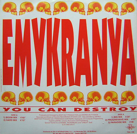 Emykranya - You Can Destroy | Top Secret Records (TSX 196) - 2
