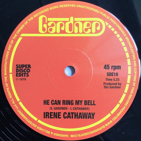 Irene Cathaway - Disco Madness / He Can Ring My Bell | Gardner (SDE10) - 2
