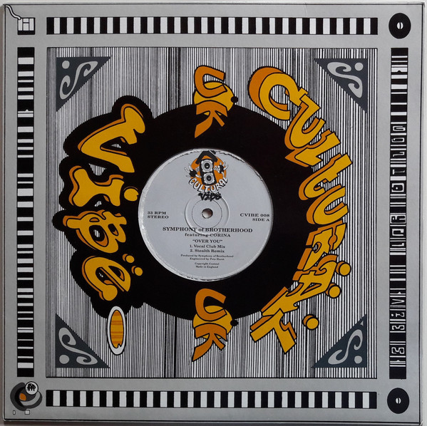 Symphony Of Brotherhood Featuring Corina - Over You | Cultural Vibe Records (CVIBE 008) - 3 Symphony Of Brotherhood Featuring Corina - Over You | Cultural Vibe Records (CVIBE 008) - 3