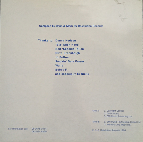 Various - Darker Than Blue Vol 1 | Resolution Records (RES-001) - 2