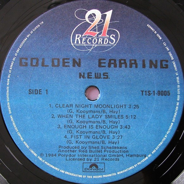 Golden Earring - N.E.W.S. | 21 Records (TIS-1-9005) - 3 Golden Earring - N.E.W.S. | 21 Records (TIS-1-9005) - 3