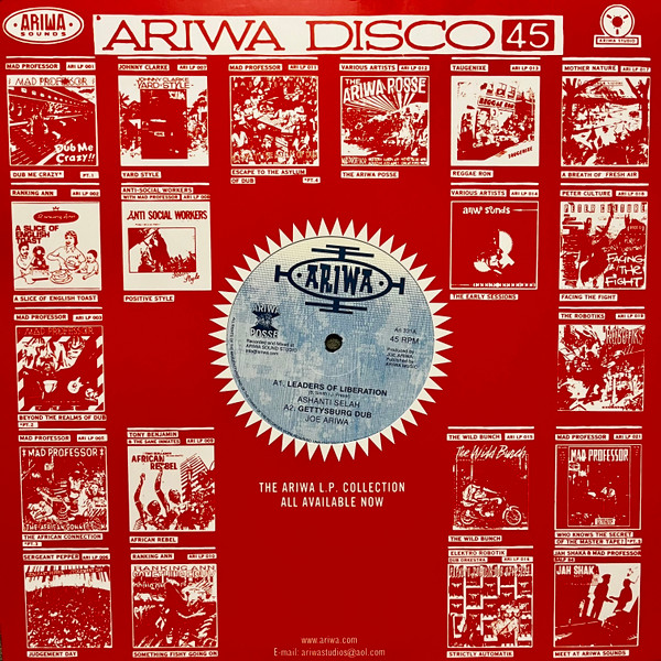 Ashanti Selah , Joe Ariwa , Cessman - Leaders Of Liberation / Surrey Street Market Dub | Ariwa (Ari 331)