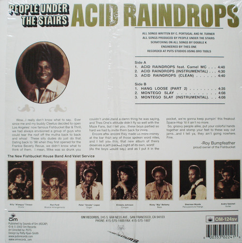 People Under The Stairs - Acid Raindrops | OM Records (OM 124 SV) - 2