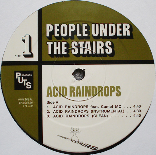 People Under The Stairs - Acid Raindrops | OM Records (OM 124 SV) - 3