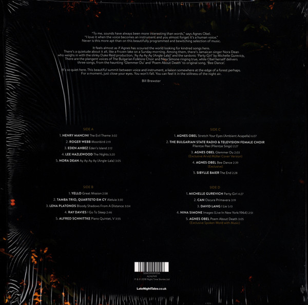 Agnes Obel - LateNightTales | LateNightTales (ALNLP49) - 2