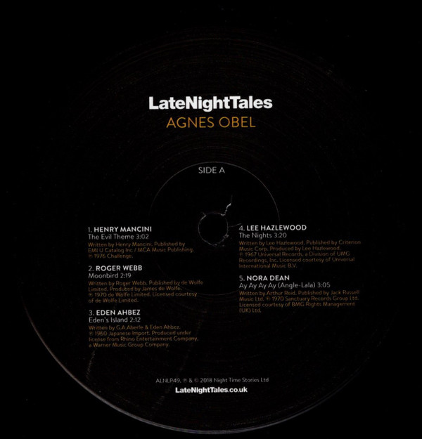 Agnes Obel - LateNightTales | LateNightTales (ALNLP49) - 3