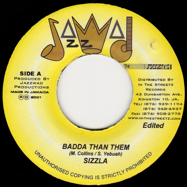 Sizzla - Badda Than Them | Jazzwad (none) - main