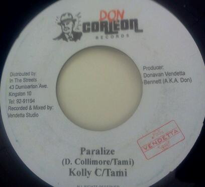 Kolly C , Tami Chynn - Paralize | Don Corleon Records (none)