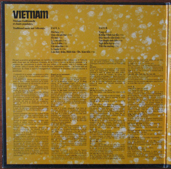 Tran Quang Hai Et Bach Yen - Vietnam | Playa Sound (PS 33514) - 2