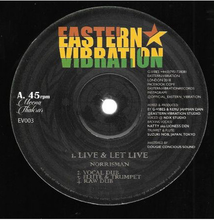 Norrisman - Live And Let Live | Eastern Vibration (EV003) - main