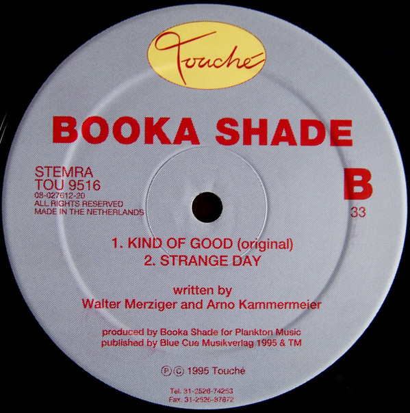Booka Shade - Kind Of Good | Touché (TOU 9516) - main