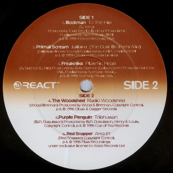 Various - Dope On Plastic! 2 | React (REACT LP 65) - 3