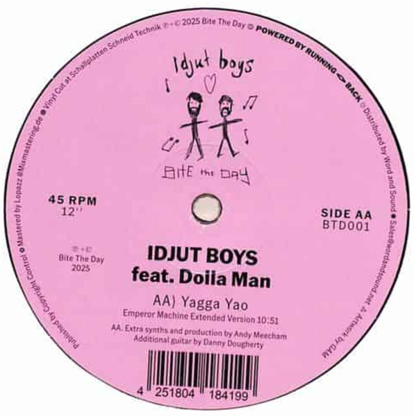 Idjut Boys Feat. Dollar Man - Yagga Yao | Bite The Day (BTD001) - 4