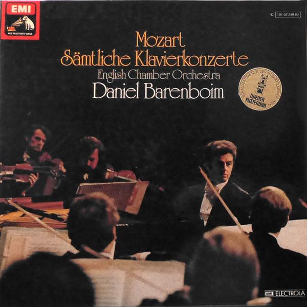 Wolfgang Amadeus Mozart , English Chamber Orchestra , Daniel Barenboim - Sämtliche Klavierkonzerte | EMI Electrola (1C 197-52 249 60)