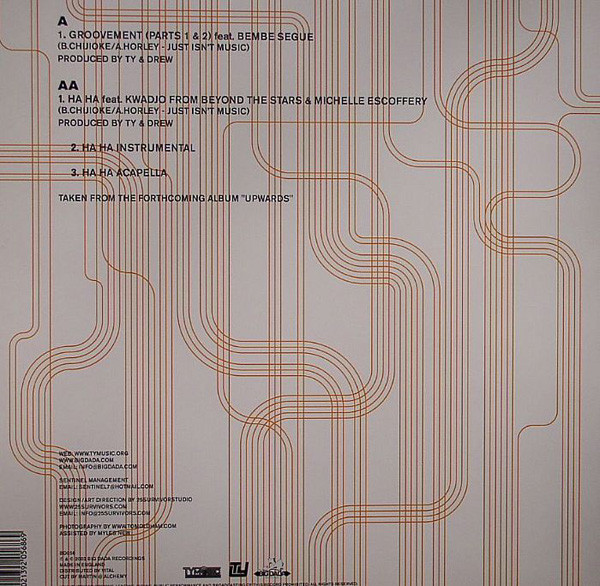 Ty - Groovement / Ha Ha | Big Dada Recordings (BD056) - 2