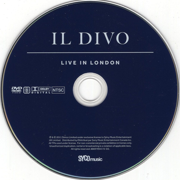 Il Divo - Wicked Game | Syco Music (88697994172) - 4