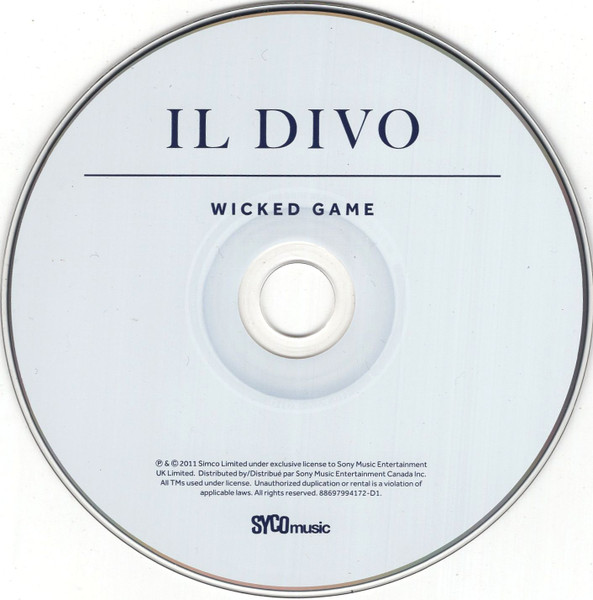 Il Divo - Wicked Game | Syco Music (88697994172) - 3