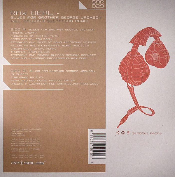 Raw Deal - Blues For Brother George Jackson | Straight Ahead (SAR 029) - 2