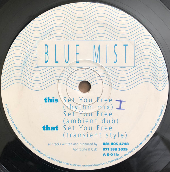 Blue Mist - Set You Free | AQ Records (AQ 01)