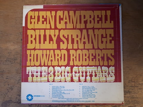 Glen Campbell , Billy Strange , Howard Roberts - The 3 Big Guitars | Springboard (SP-4015)