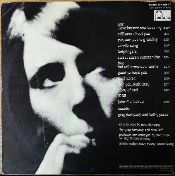 Daughters Of Albion - Daughters Of Albion | Fontana (887 806 TY) - 2