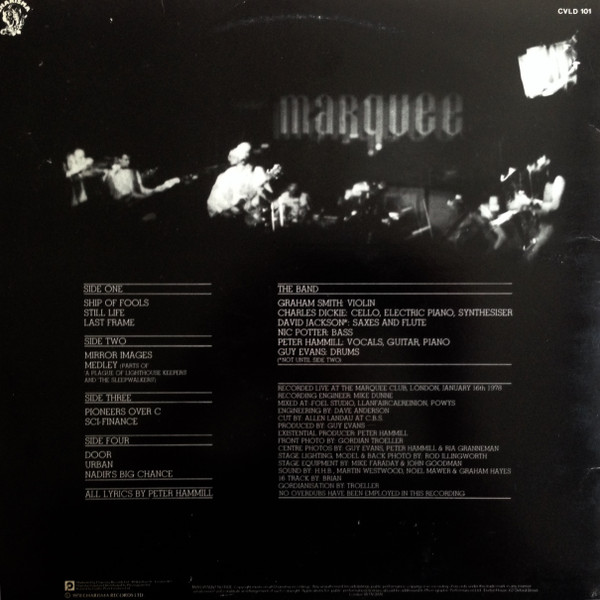 Van Der Graaf Generator - Vital | Charisma (CVLD 101) - 4 Van Der Graaf Generator - Vital | Charisma (CVLD 101) - 4