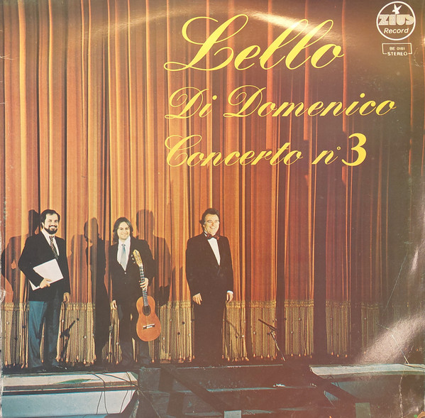 Lello Di Domenico - Concerto N° 3 | Zeus (BE 0161) - main