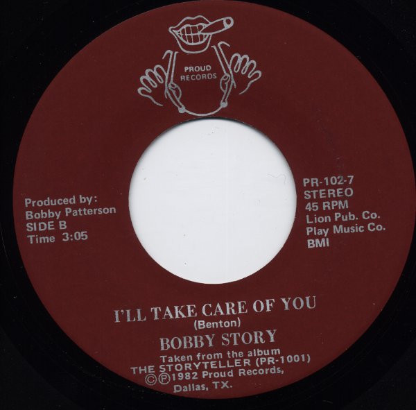 Bobby Story - Right Place/Wrong Time | Proud Records (PR-102-7) - 2