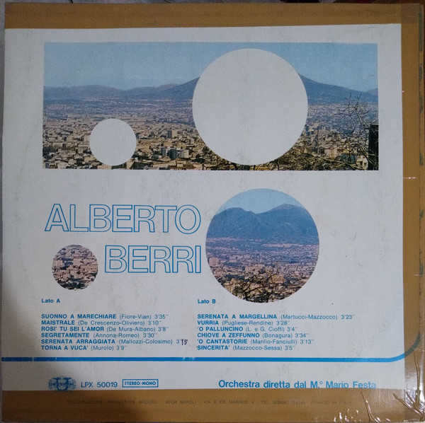 Alberto Berri - Alberto Berri | Universal (LPX 50019) - 2