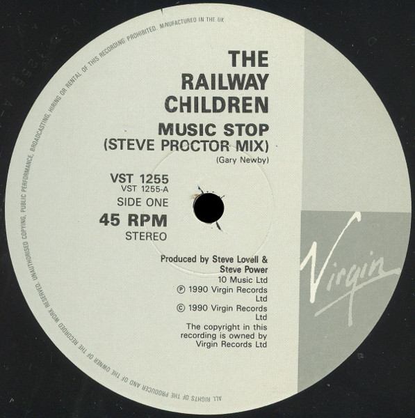 The Railway Children - Music Stop | Virgin (vst 1255) - 3 The Railway Children - Music Stop | Virgin (vst 1255) - 3