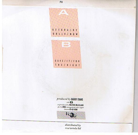 Trevor Walters - Betcha By Golly Wow | Priority Records (P15) - 2 Trevor Walters - Betcha By Golly Wow | Priority Records (P15) - 2