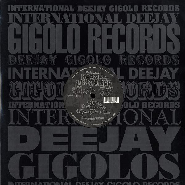 Stephan Bodzin & Oliver Huntemann - Black EP | International Deejay Gigolo Records (Gigolo 185)